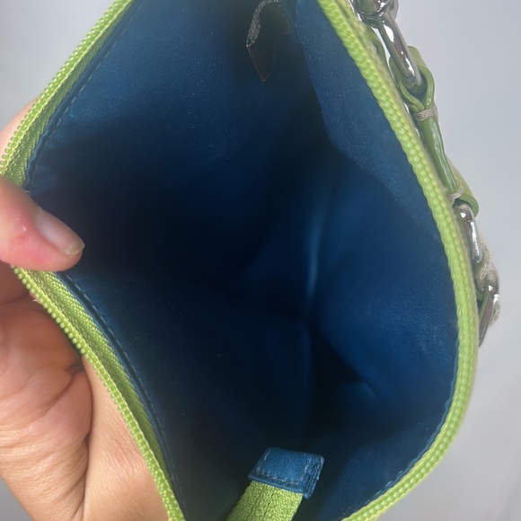 COACH Crossbody Key Lime Green - Picture 5 of 5